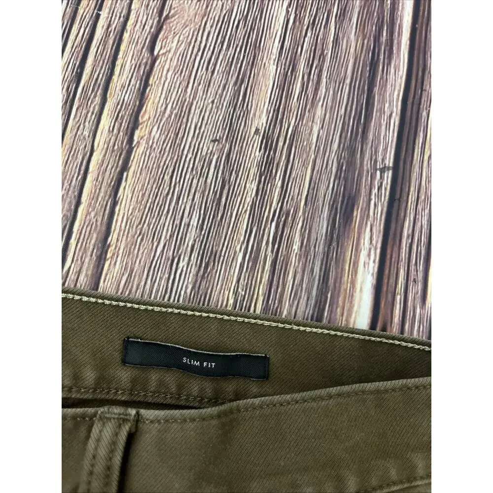 Banana Republic Traveler Slim Fit Brown Jeans Men's Sz 32x30 (Actual 32x30)